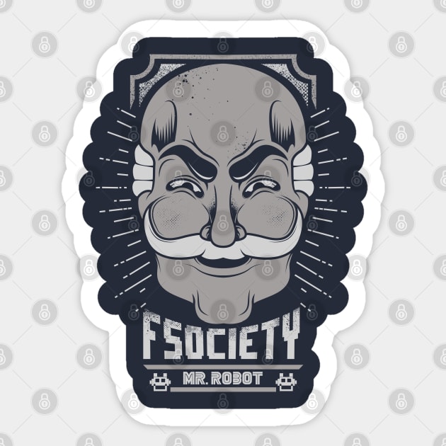 FSOCIETY Sticker by Akiwa